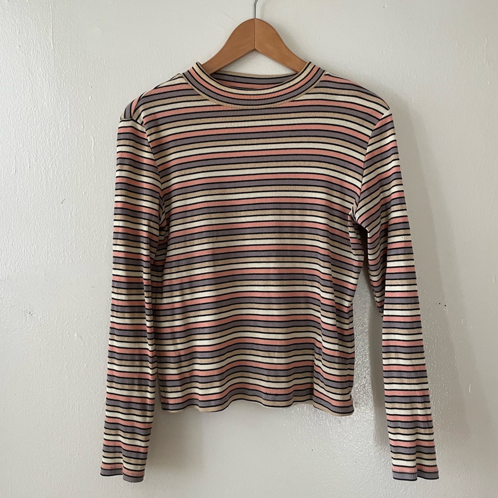 Striped Long Sleeve Top